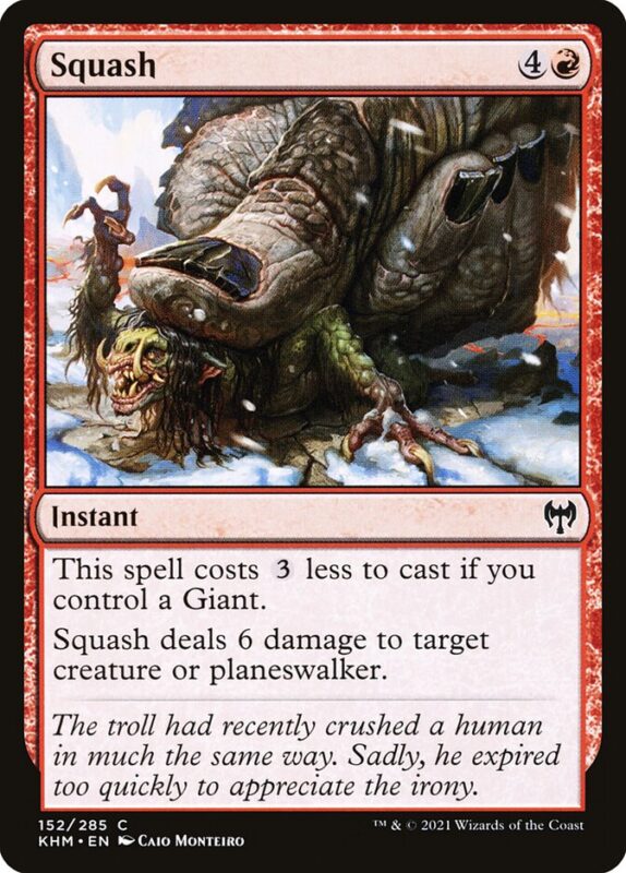Squash — khm 152 — Magic The Gathering TCG
