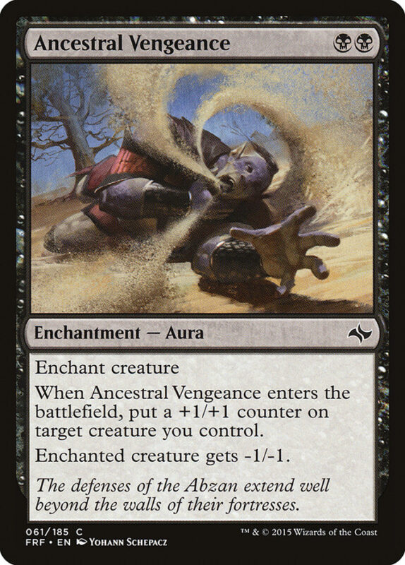 Ancestral Vengeance — frf 61 — Magic The Gathering TCG