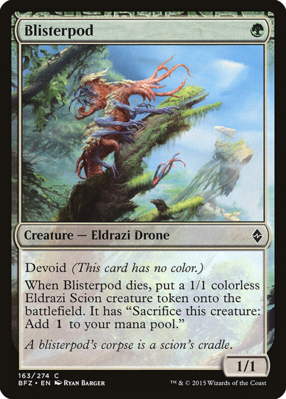 Blisterpod — bfz 163 — Magic The Gathering TCG