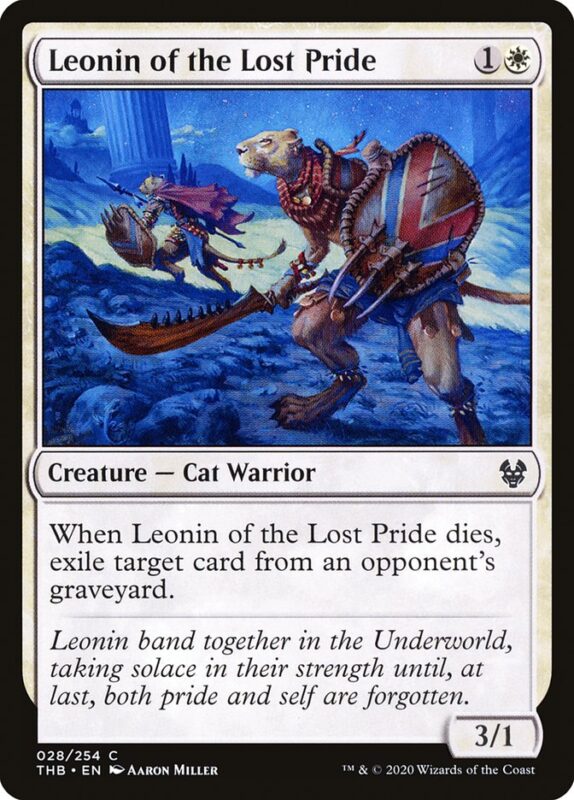 Leonin of the Lost Pride — thb 28 — Magic The Gathering TCG