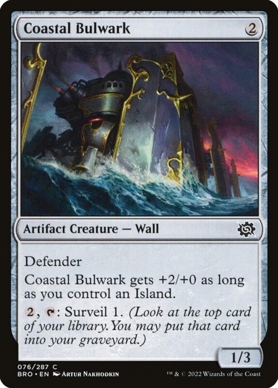 Coastal Bulwark — bro 76 — Magic The Gathering TCG