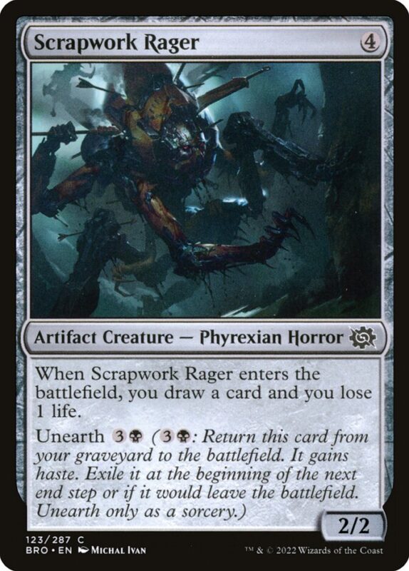 Scrapwork Rager — bro 123 — Magic The Gathering TCG