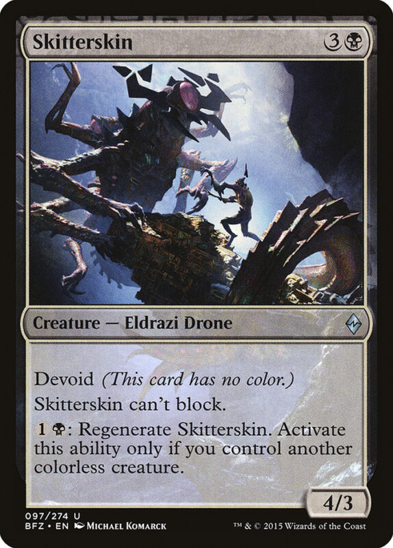 Skitterskin — bfz 97 — Magic The Gathering TCG