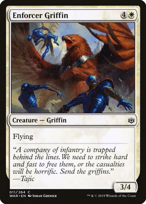 Enforcer Griffin — war 11 — Magic The Gathering TCG