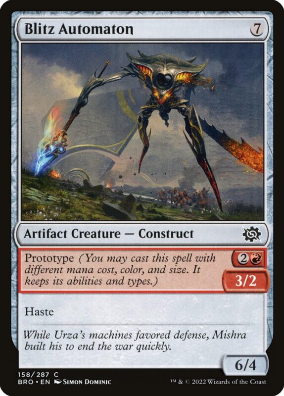 Blitz Automaton — bro 158 — Magic The Gathering TCG