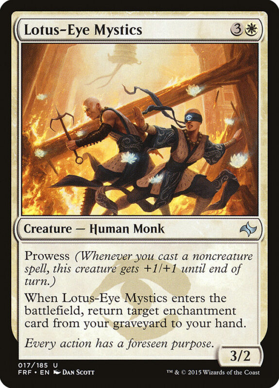 Lotus-Eye Mystics — frf 17 — Magic The Gathering TCG