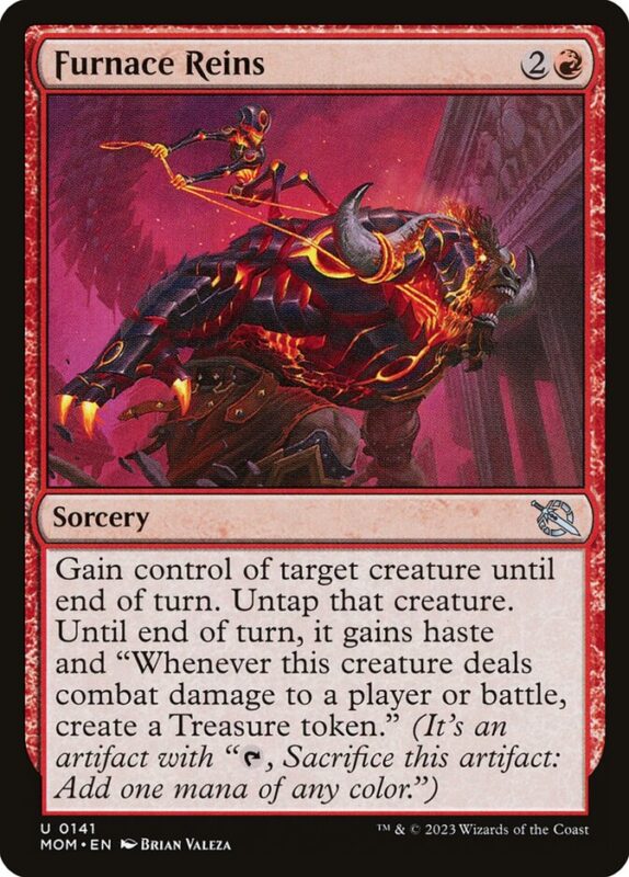 Furnace Reins — mom 141 — Magic The Gathering TCG