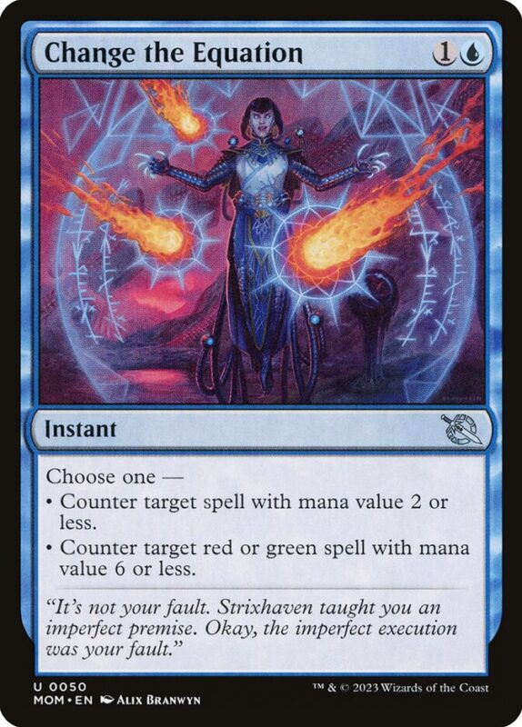 Change the Equation — mom 50 — Magic The Gathering TCG