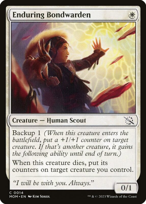 Enduring Bondwarden — mom 14 — Magic The Gathering TCG