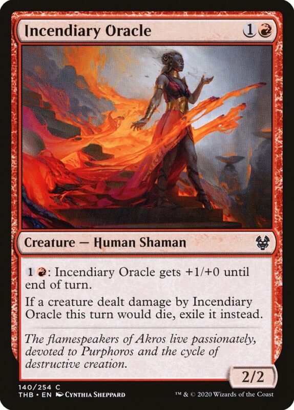 Incendiary Oracle — thb 140 — Magic The Gathering TCG