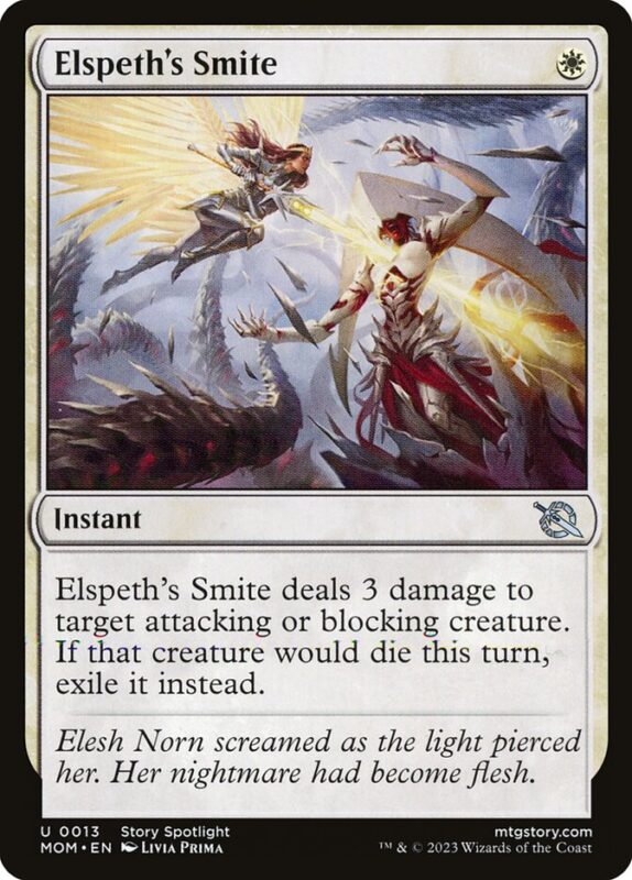 Elspeth's Smite — mom 13 — Magic The Gathering TCG