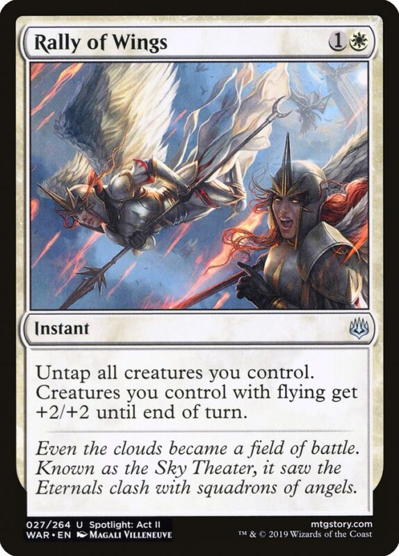 Rally of Wings — war 27 — Magic The Gathering TCG