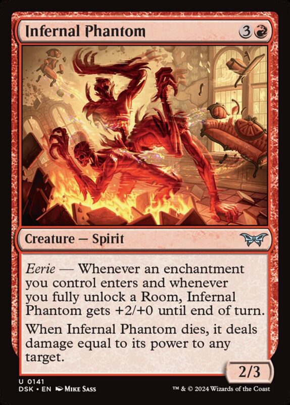 Infernal Phantom — dsk 141 — Magic The Gathering TCG