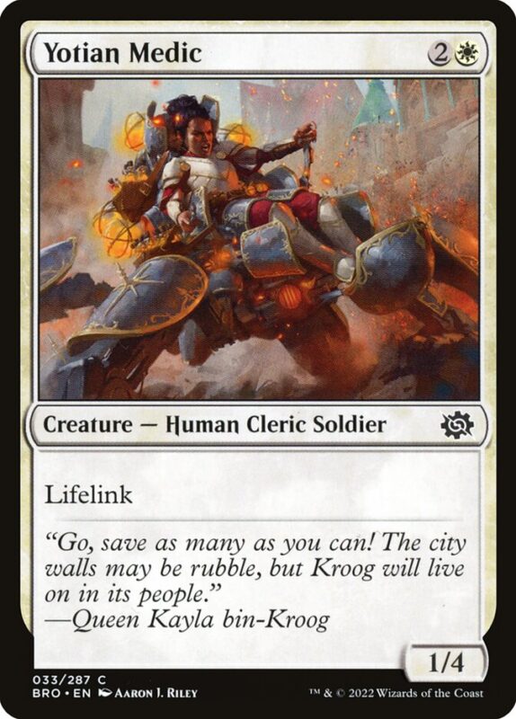 Yotian Medic — bro 33 — Magic The Gathering TCG