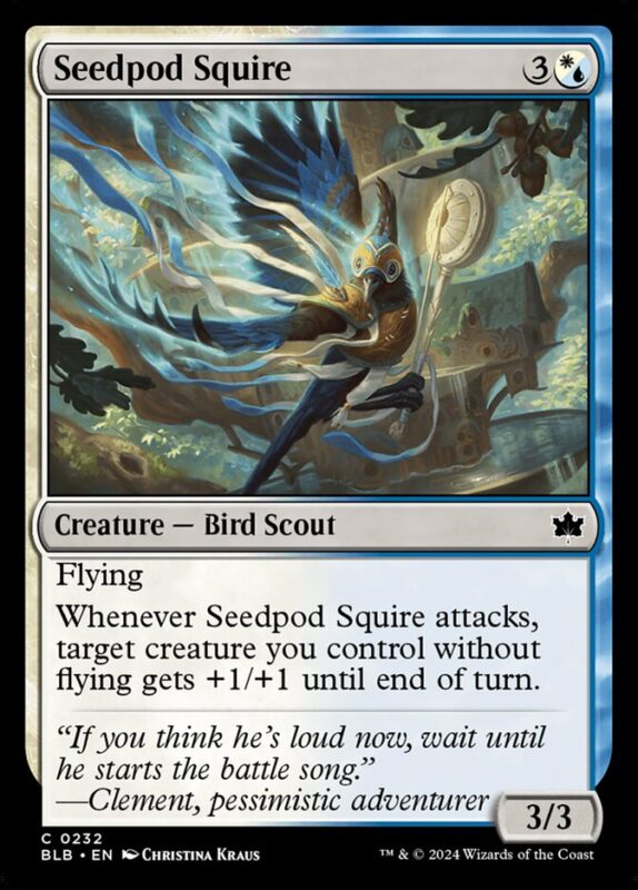 Seedpod Squire — blb 232 — Magic The Gathering TCG