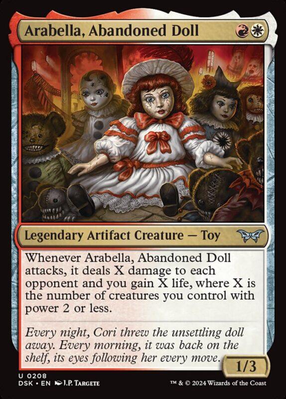 Arabella, Abandoned Doll — dsk 208 — Magic The Gathering TCG