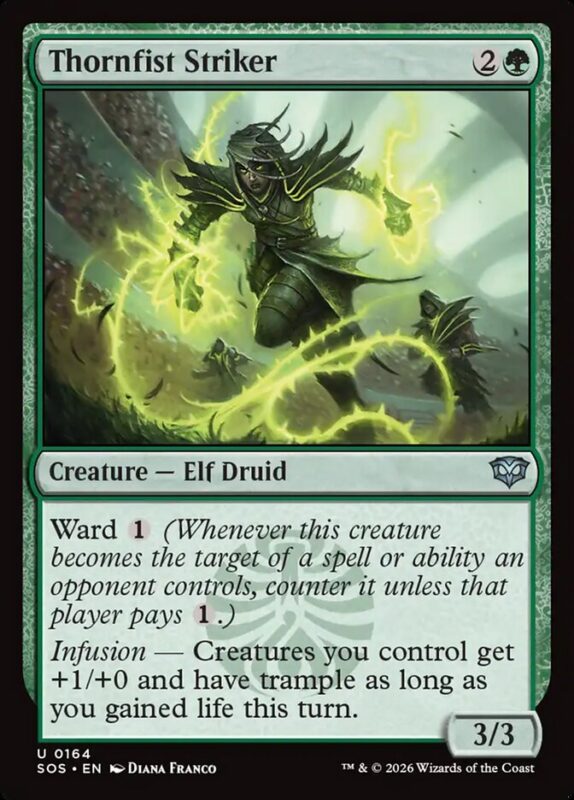 Thornfist Striker — sos 164 — Magic The Gathering TCG