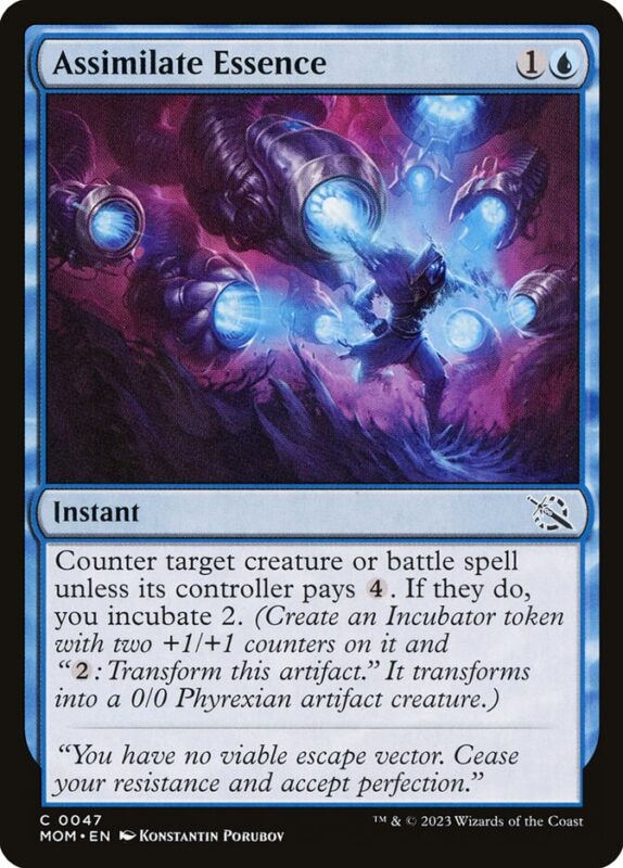 Assimilate Essence — mom 47 — Magic The Gathering TCG