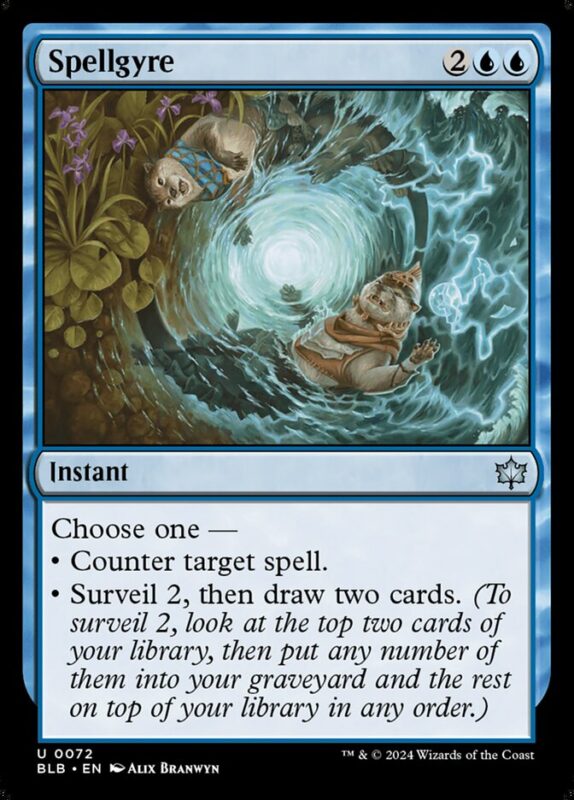 Spellgyre — blb 72 — Magic The Gathering TCG
