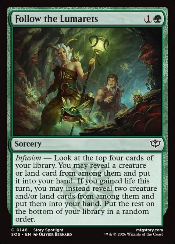 Follow the Lumarets — sos 148 — Magic The Gathering TCG