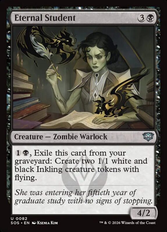 Eternal Student — sos 82 — Magic The Gathering TCG