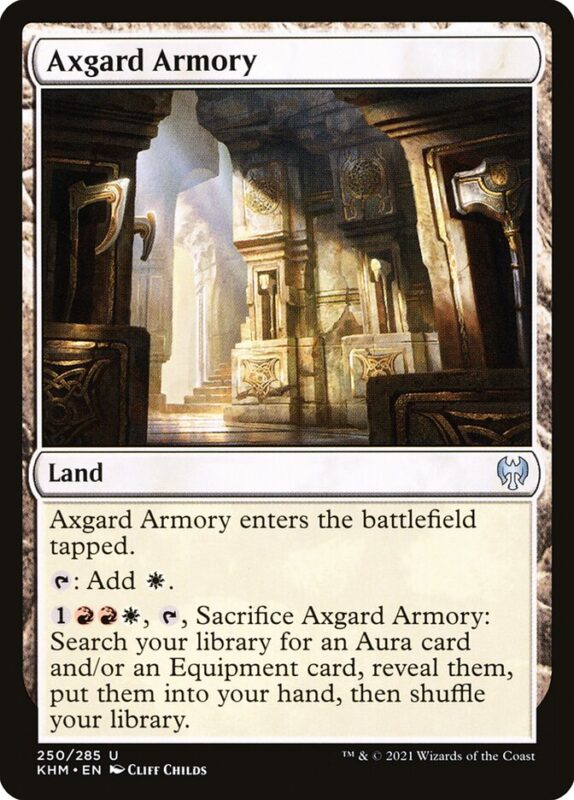 Axgard Armory — khm 250 — Magic The Gathering TCG