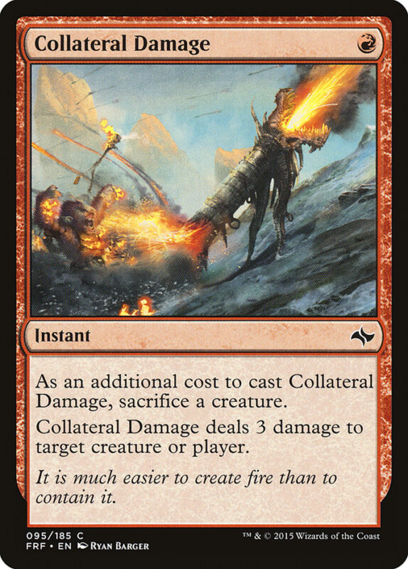 Collateral Damage — frf 95 — Magic The Gathering TCG