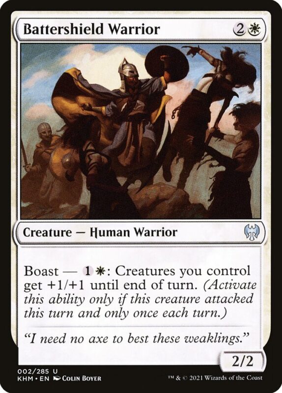 Battershield Warrior — khm 2 — Magic The Gathering TCG