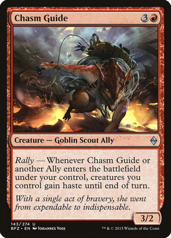 Chasm Guide — bfz 143 — Magic The Gathering TCG