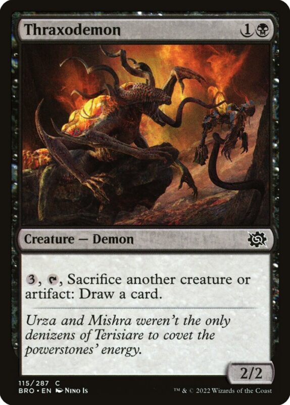Thraxodemon — bro 115 — Magic The Gathering TCG