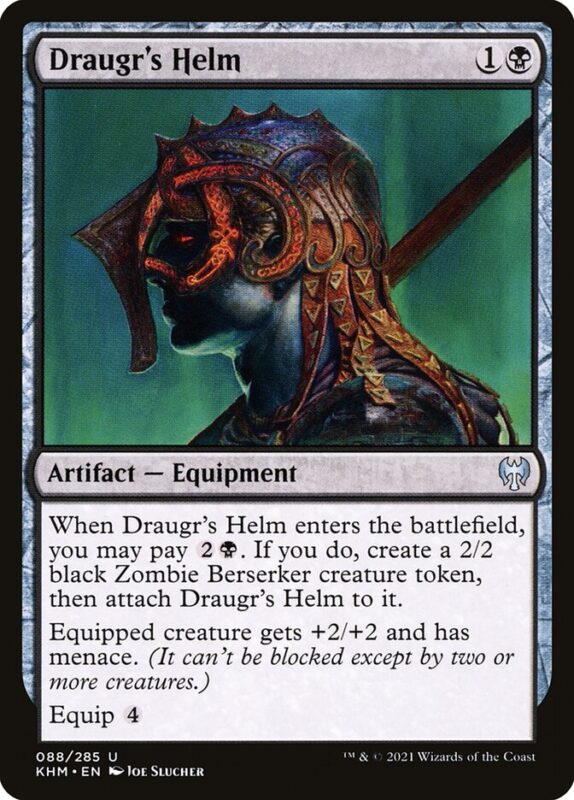 Draugr's Helm — khm 88 — Magic The Gathering TCG
