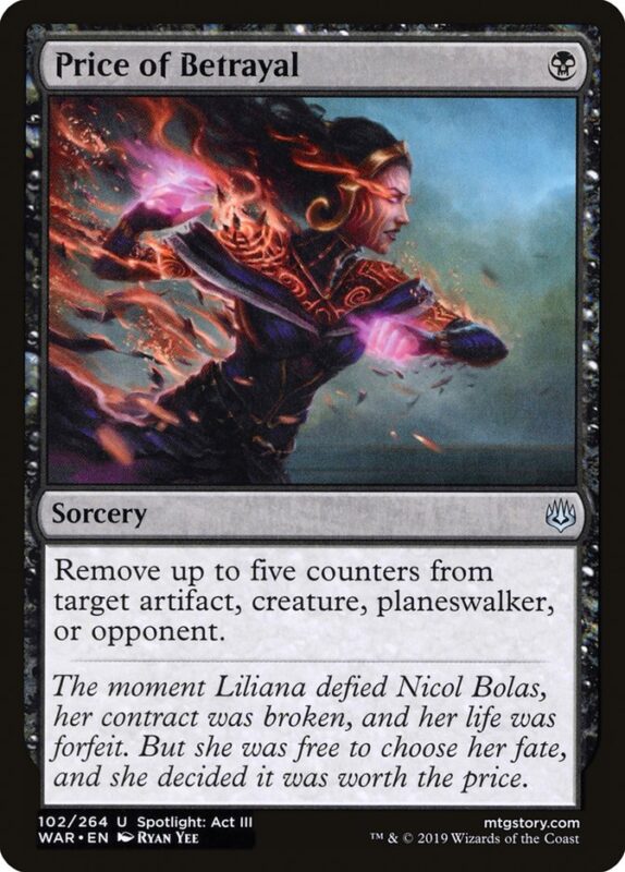 Price of Betrayal — war 102 — Magic The Gathering TCG