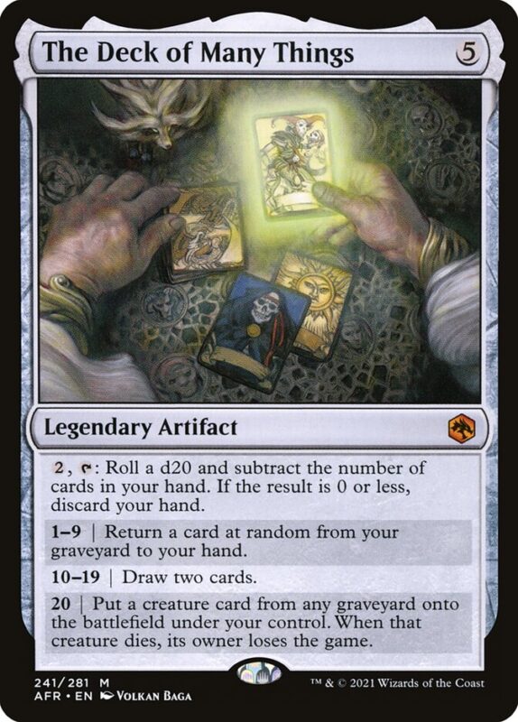 The Deck of Many Things — afr 241 — Magic The Gathering TCG
