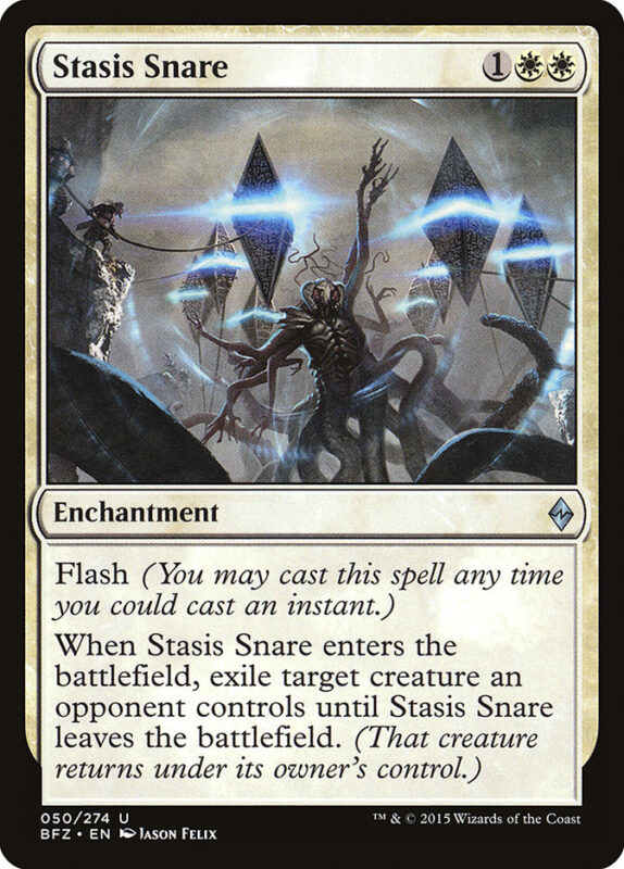 Stasis Snare — bfz 50 — Magic The Gathering TCG